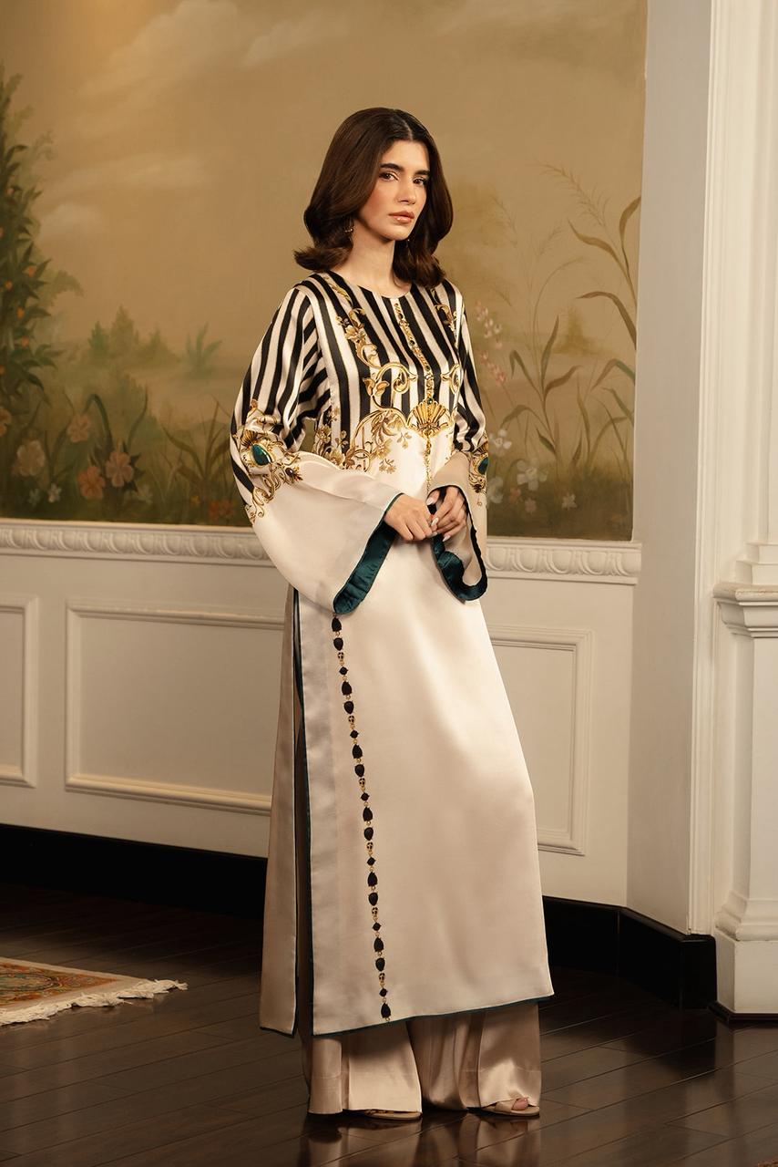 Luxury Co-Ord Set 2Pc Digital Printed - Z817