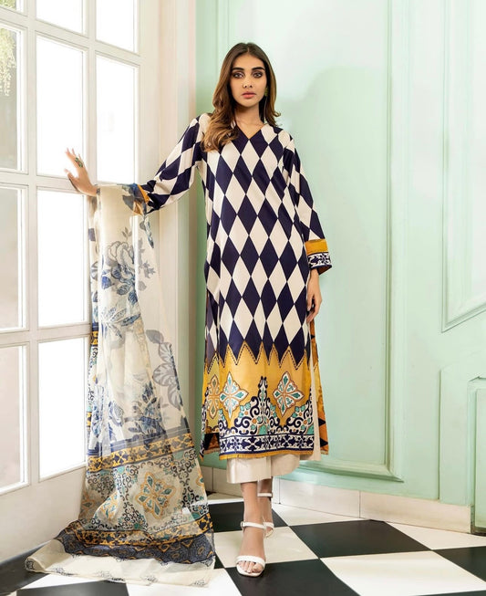 Long Shirt With Trouser - Z806