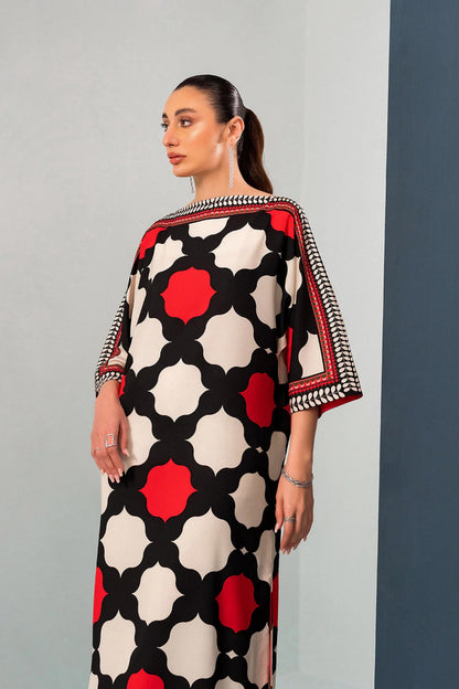 Long Co-Ord Set Digital Printed - 801