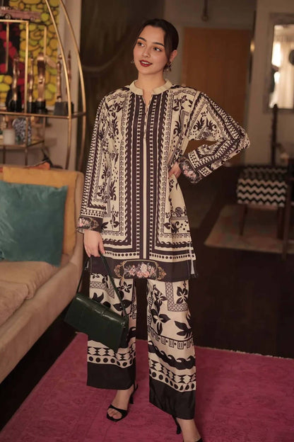 Trending Co-Ord Set Digital Printed 804