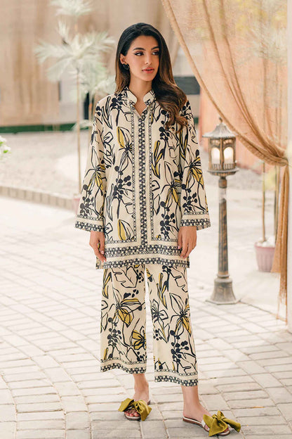Most Loved Printed Dress 2Pcs - 828