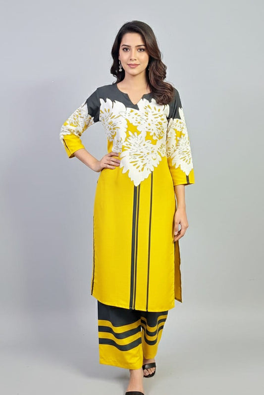 Digital Printed Dress 2PC - 837