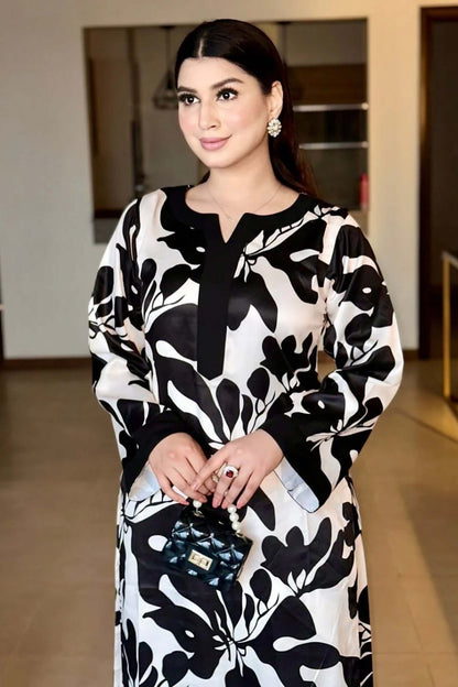 Digital Printed Dress 2PC - 841