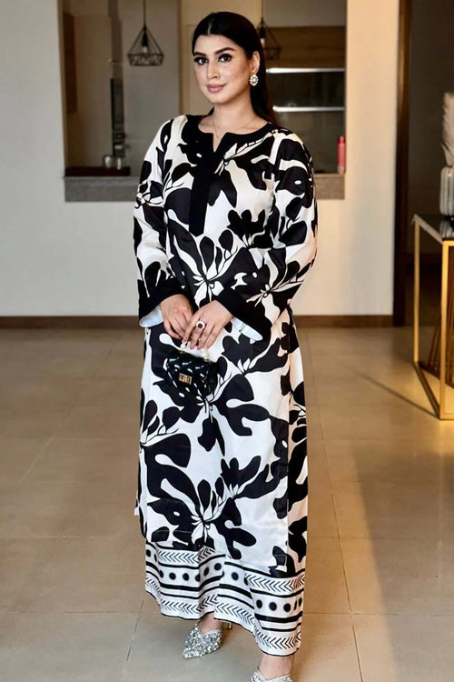 Digital Printed Dress 2PC - 841