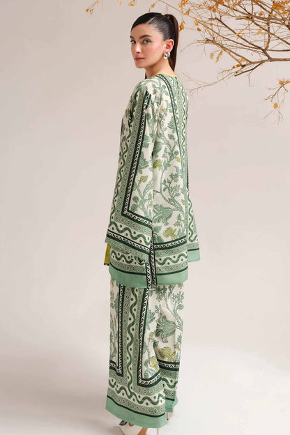 Digital Printed Dress 2PC - 843