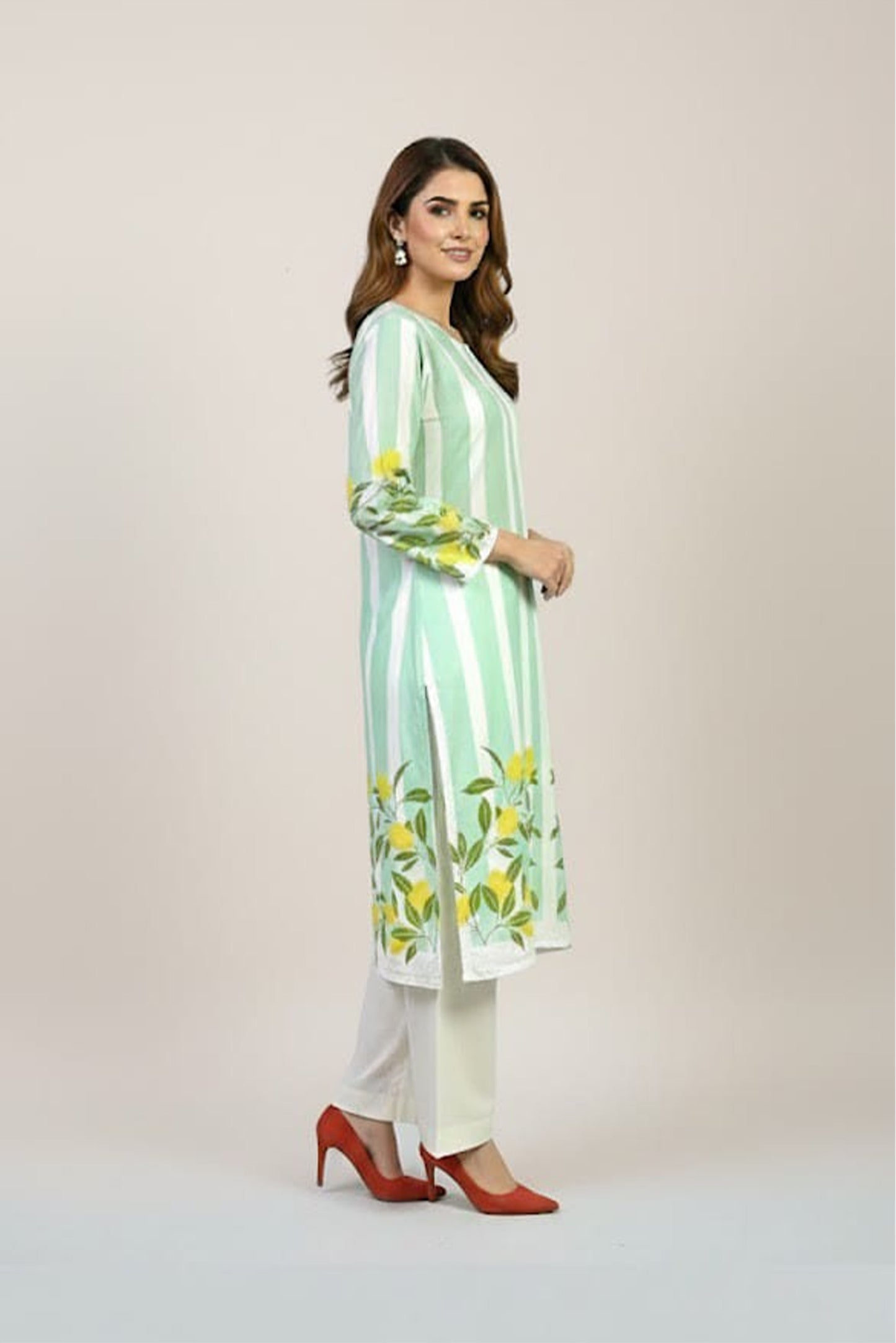 Digital Printed Dress 2PC - 845