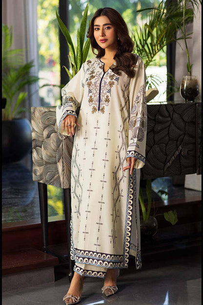 Digital Printed Dress 2PC - 847