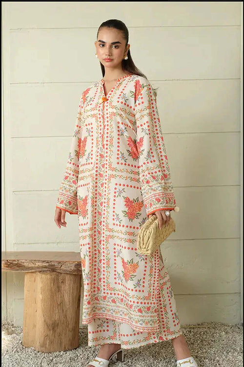 Digital Printed Dress 2PC - 850