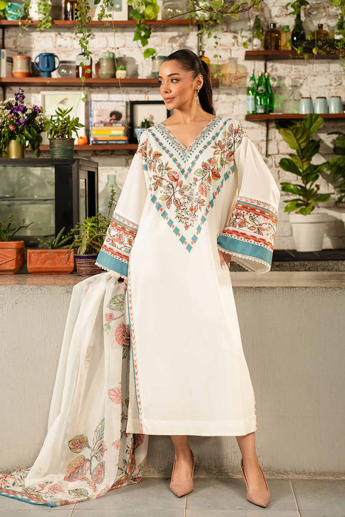 Digital Printed Dress 2PC - 856
