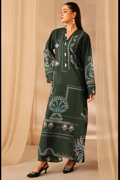 Digital Printed Dress 2PC - Khaddar - 857