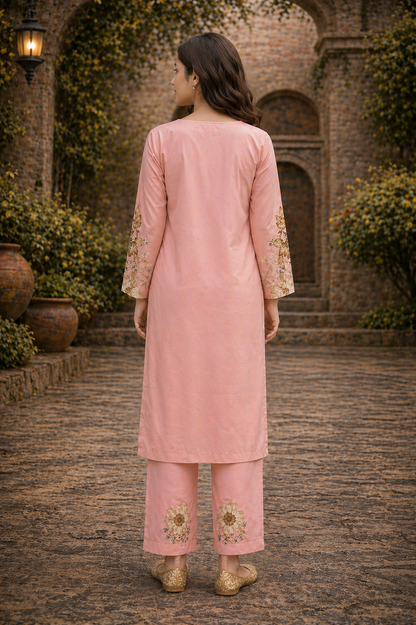 Digital Printed Dress 2PC - 840
