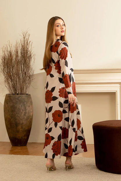 Digital Printed Maxi Dress - 812
